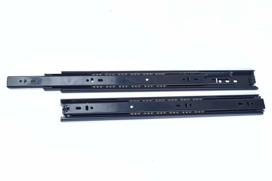 BLACK / ZINC DRAWER SLIDES (50KG) TC-8636