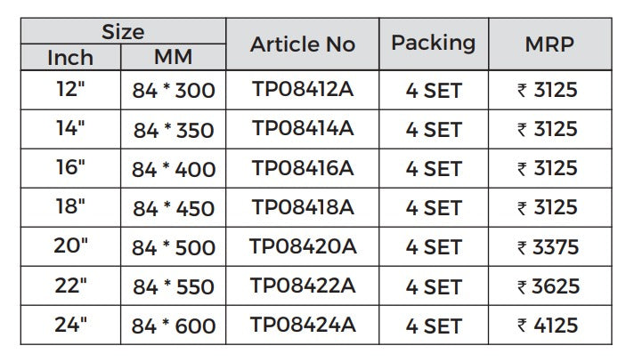 SLIM DRAWER BOX TP08412A