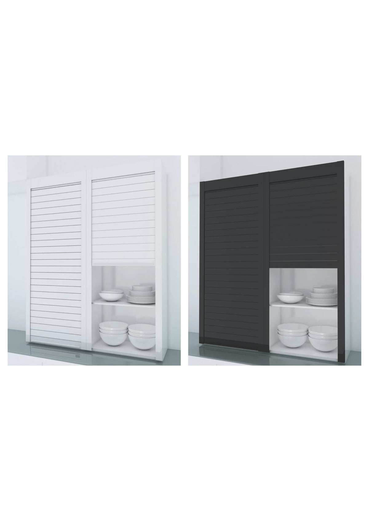 ACRYLIC ROLLING SHUTTER