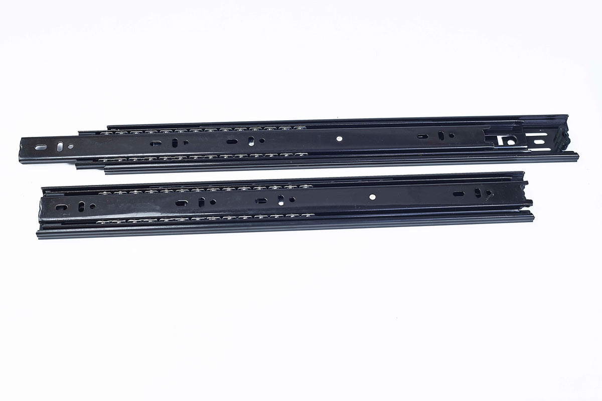 BLACK / ZINC DRAWER SLIDES (40KG)  TC-8632