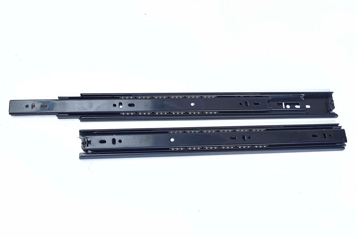 BLACK / ZINC DRAWER SLIDES (50KG)  TC-8636