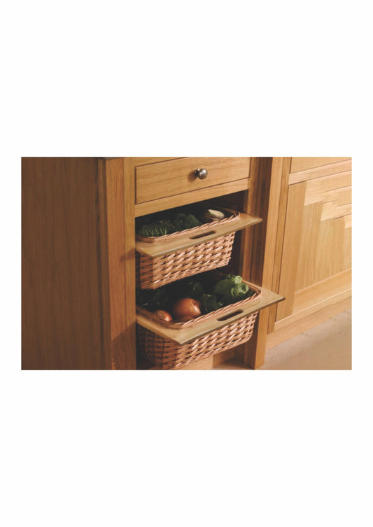 WICKER BASKET 600MM ( PVC )